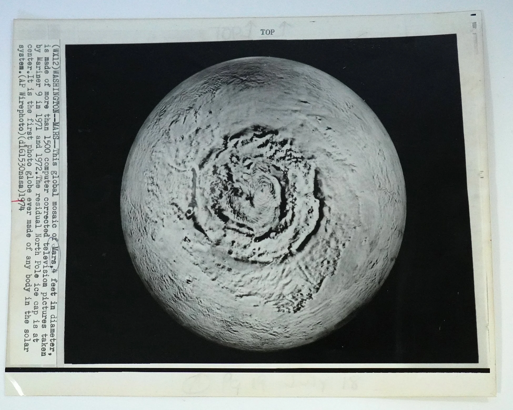 1974 Mars Photo from Mariner 9 — AGENT GALLERY CHICAGO